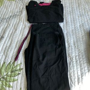 Black Scrub Outfit